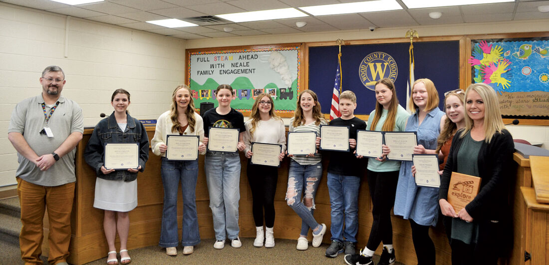 Wood County BOE recognizes students, staff News, Sports, Jobs News and Sentinel